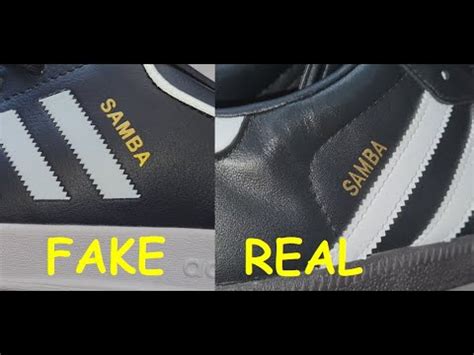 how to tell fake adidas samba|adidas samba counterfeit.